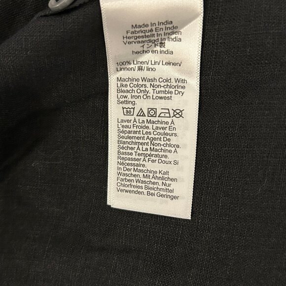 NWT J.Crew Bow-Back Linen Top | Size Medium - Picture 13 of 15